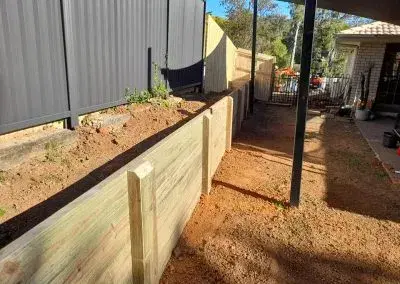 Retaining Walls – Perth completed Perth project 3