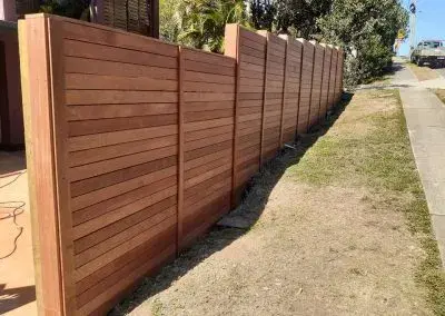 Completed fencing project by A2Z Perth Fencing