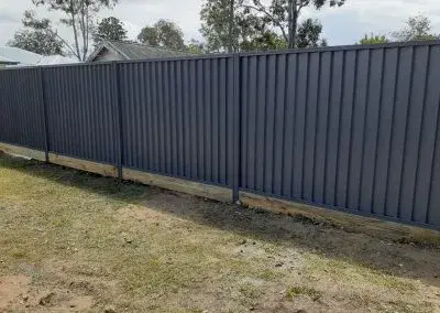 Completed fencing project by A2Z Perth Fencing