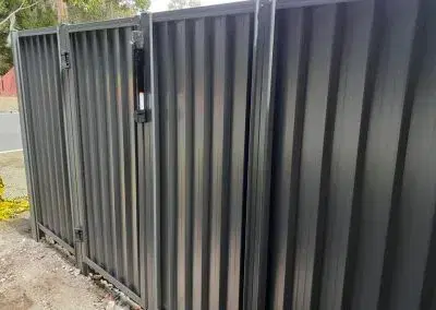 Completed fencing project by A2Z Perth Fencing